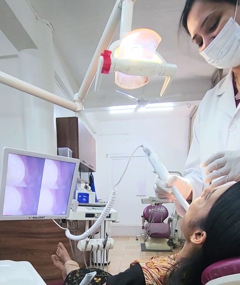 Intra-Oral Camera at Dr. Silva's Dental Clinic Mangalore